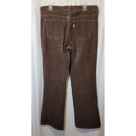 Levi's 515 Boot Cut Corduroy Jeans Women's Size 14, Medium Brown - Picture 2 of 5